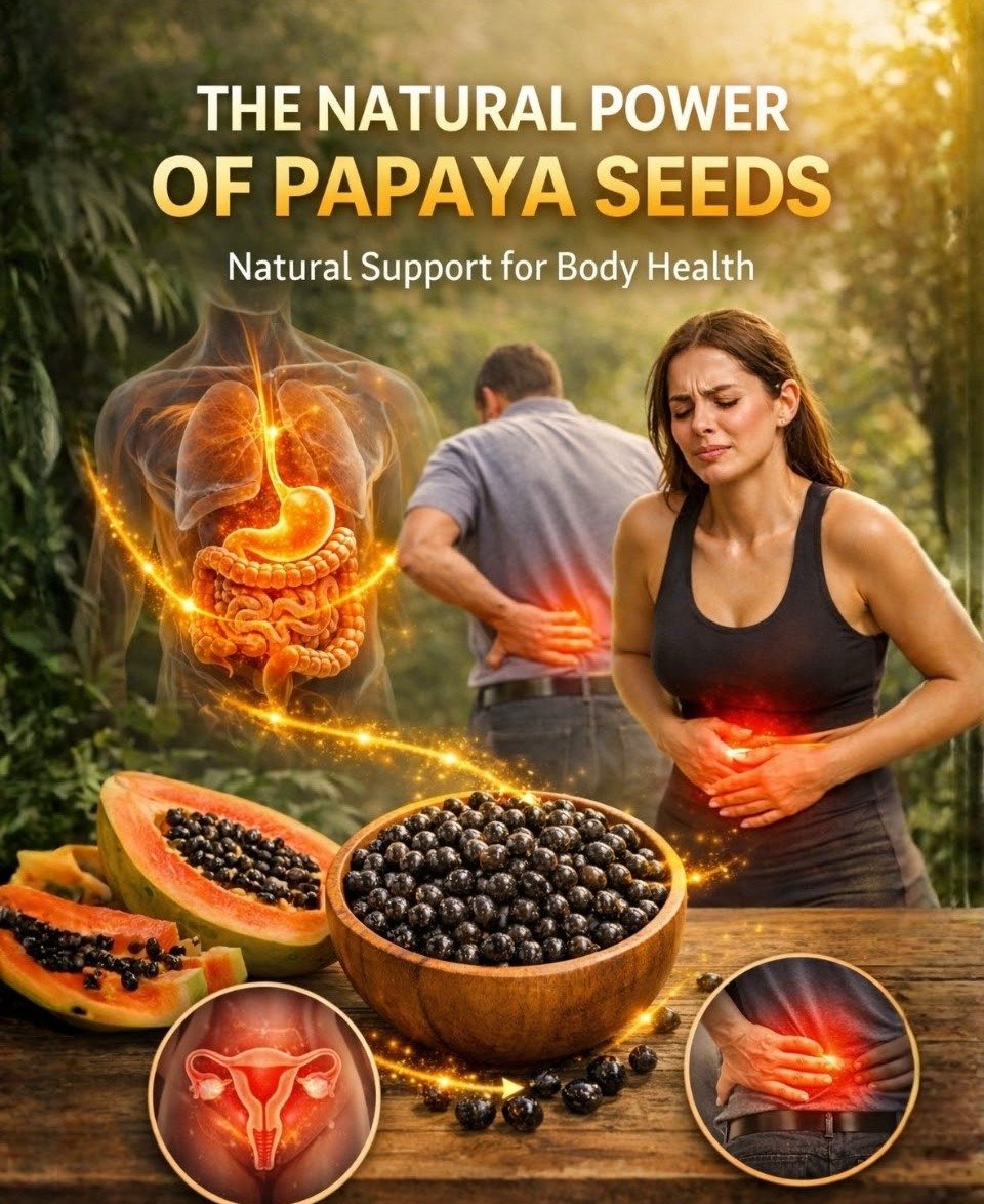 🌿 Papaya Seeds: Your Daily Wellness Ally for Gentle Support After 60