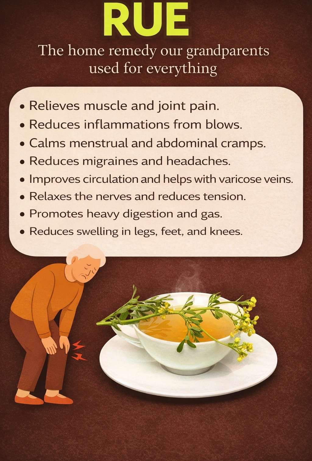 Exploring Rue: Its Benefits and Uses for Joint and Muscle Discomfort