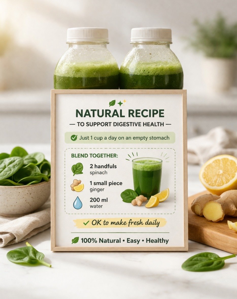 Unlock Your Body's Secret Weapon: The 3-Ingredient Green Smoothie for Effortless Digestion & Natural Weight Balance!