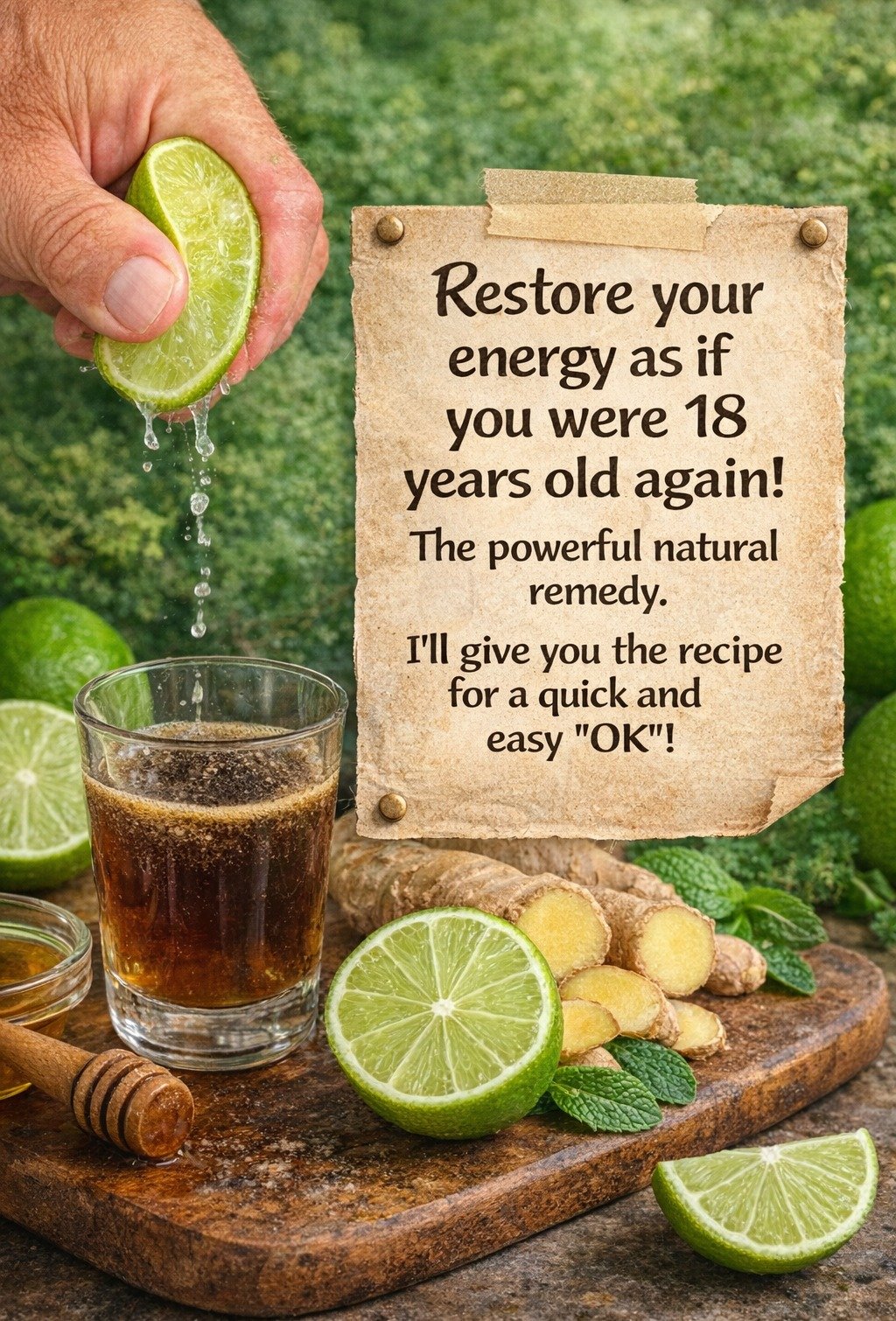 Reignite Your Vitality: The Natural Energy Drink People Are Embracing