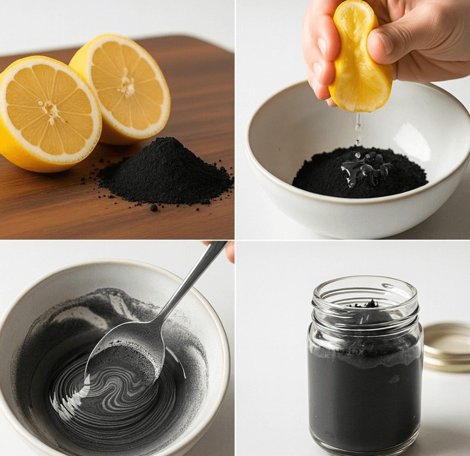 Lemon and Charcoal: A Simple Yet Potent Natural Wellness Combination