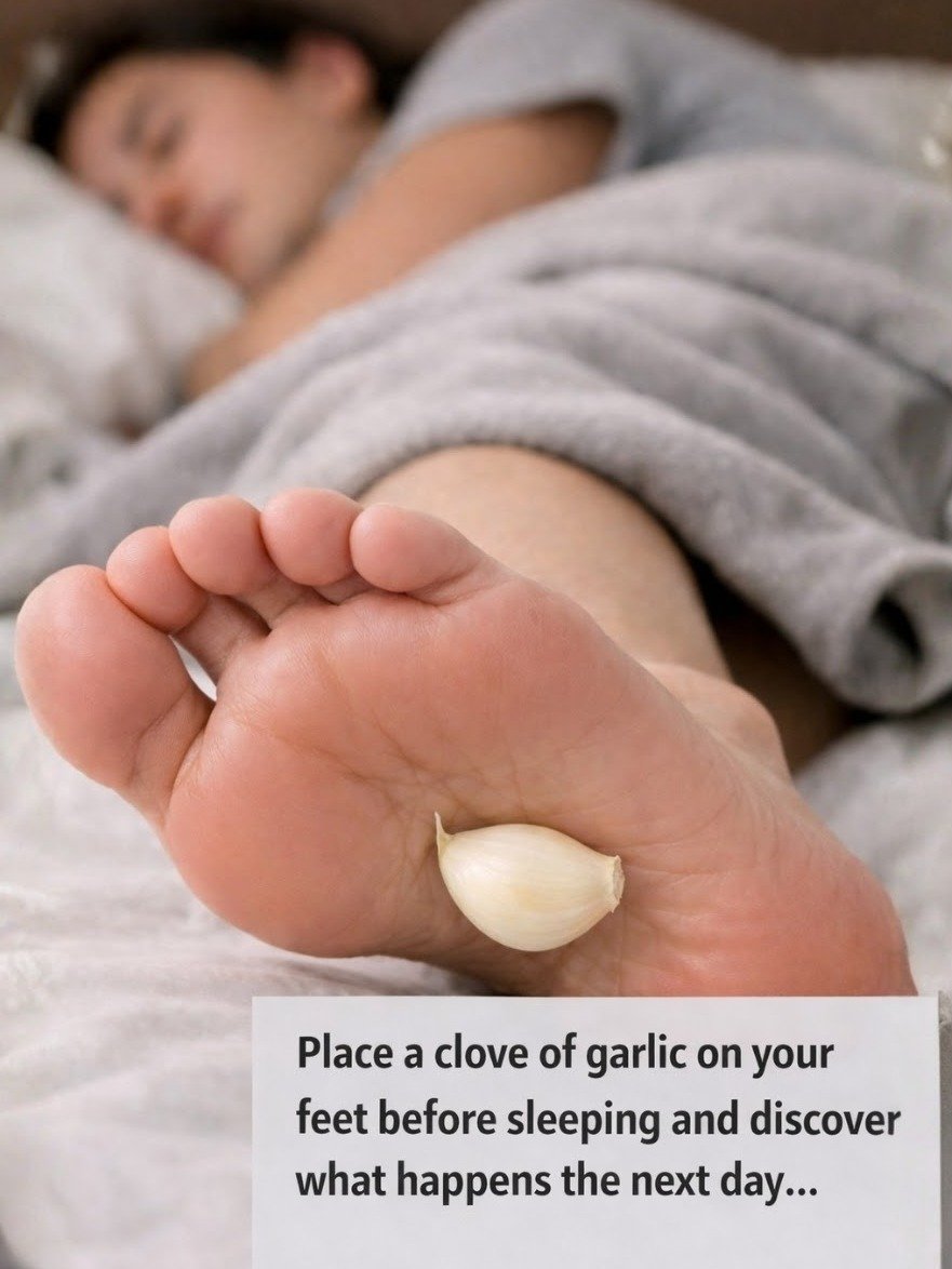 I Put Garlic on My Feet Before Bed – You Won't BELIEVE What Happened When I Woke Up!