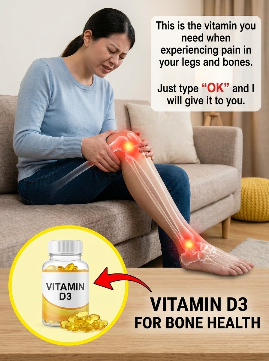 Is a Hidden Deficiency Silently Causing Your Aches? What Your Legs and Bones Are Trying to Tell You About Vitamin D!