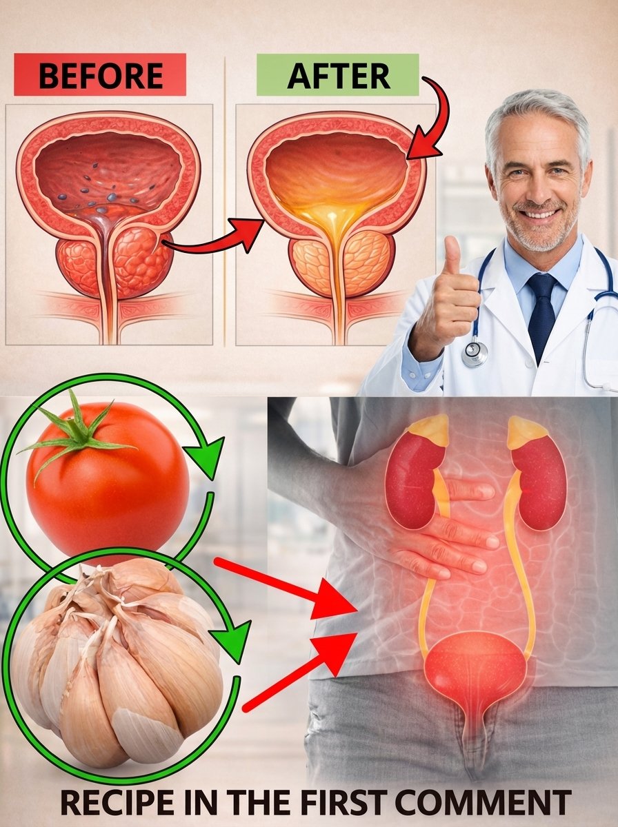 Men Over 40, Listen Up: This 2-Ingredient Drink Is Your Secret Weapon Against Prostate Discomfort!