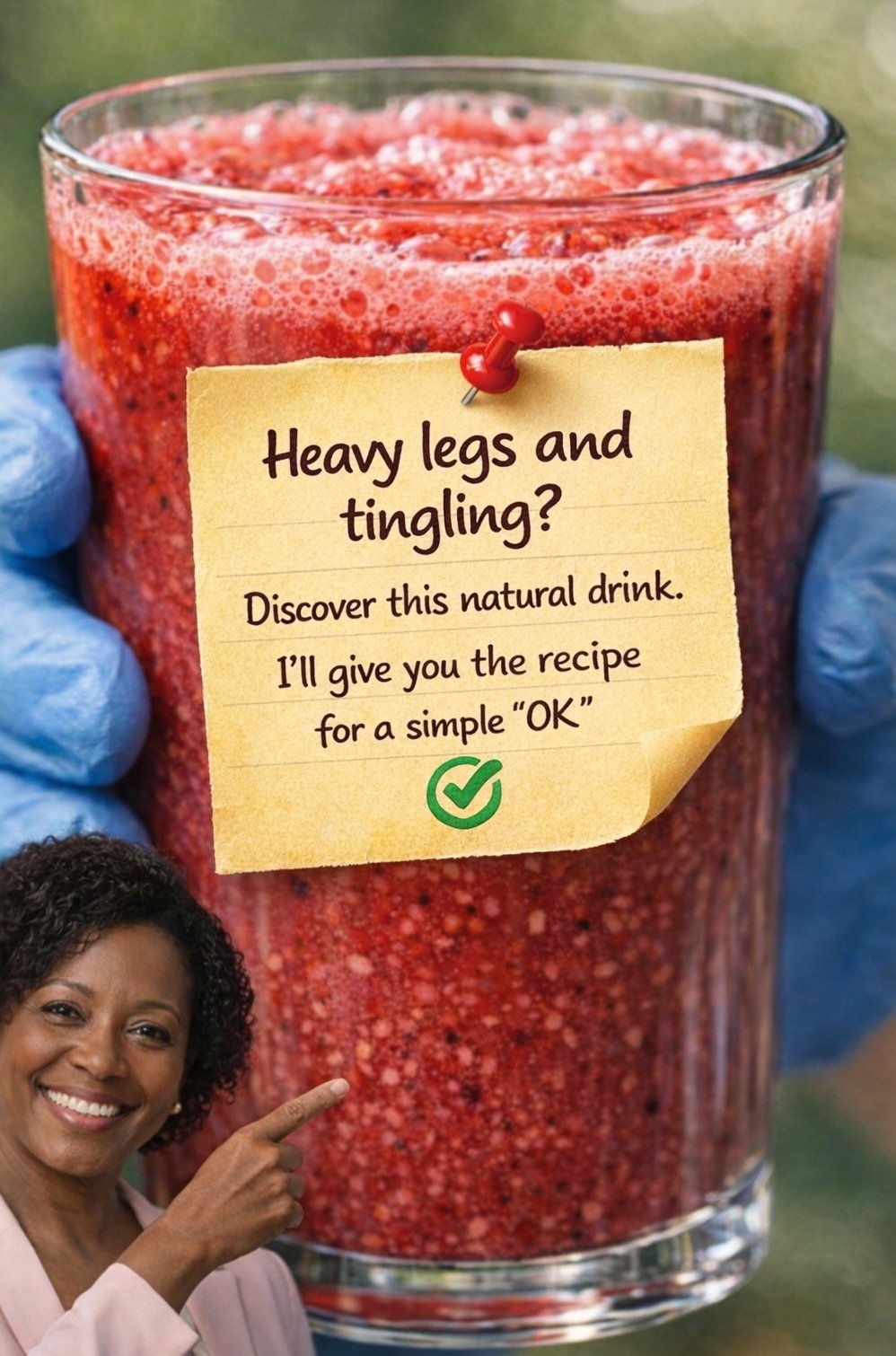 Your Legs Feel Heavy & Tingling? This 5-Minute Homemade Drink Will Revolutionize Your Circulation!