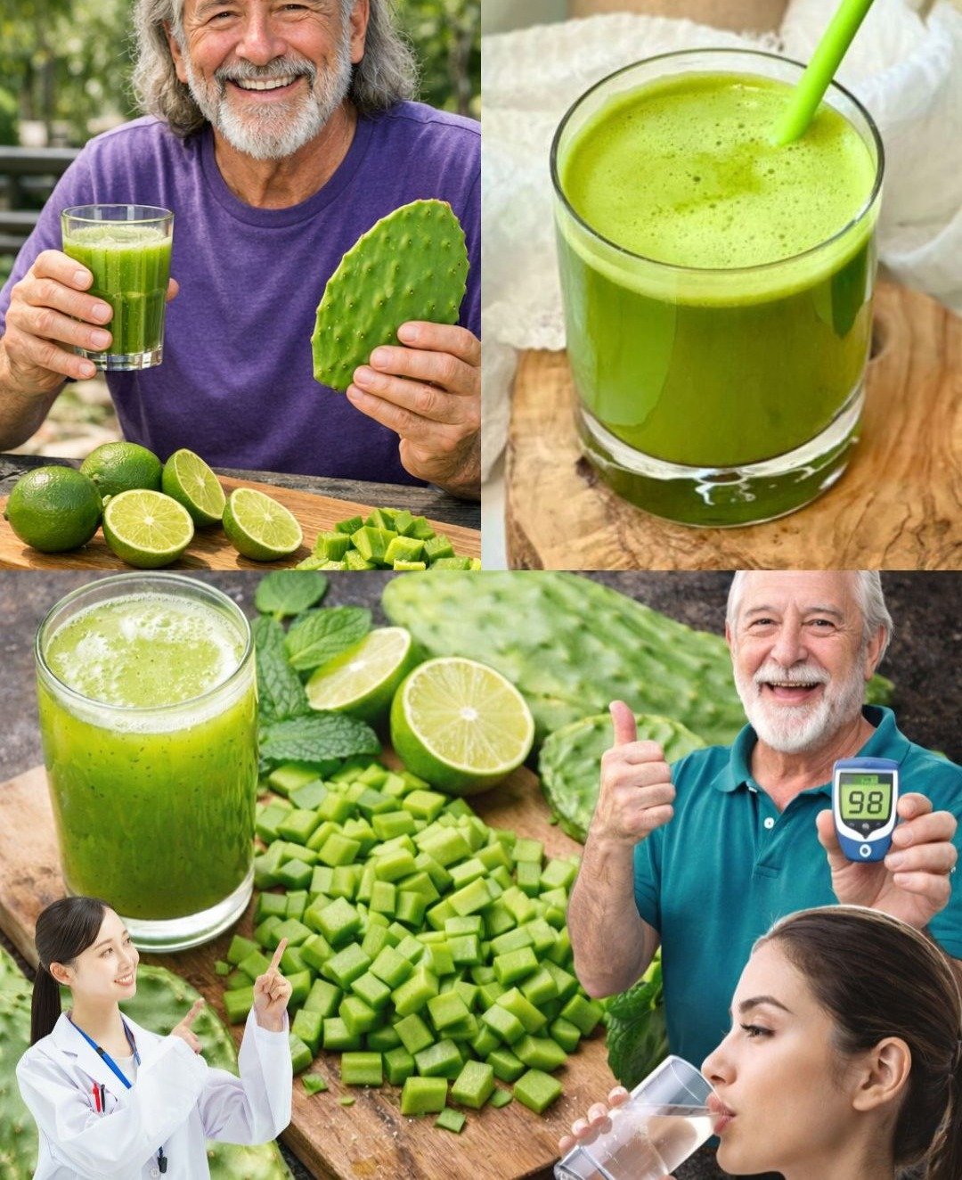 Unlock Your Wellness: The Refreshing Power of Lemon and Nopal Drink