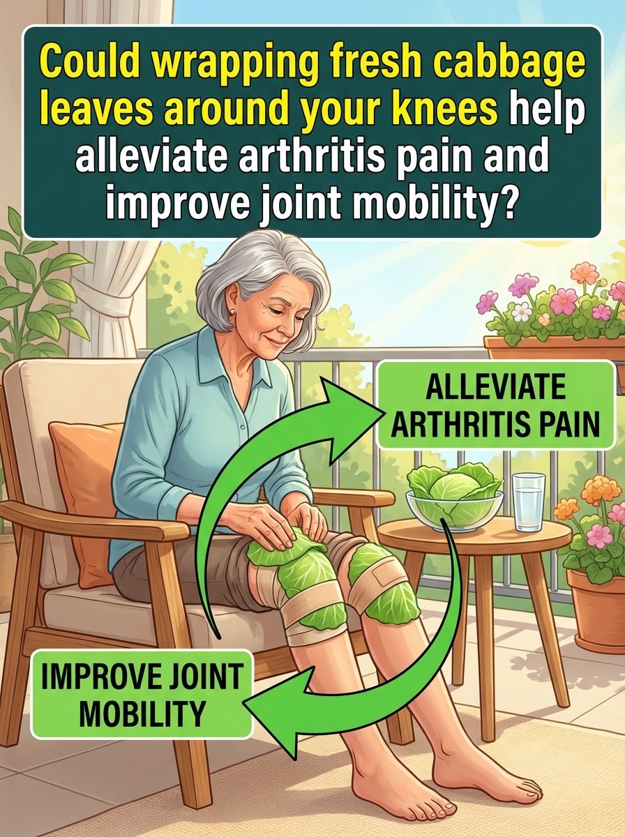 The Shocking Truth: Does This Ancient Cabbage Leaf Hack Really ERASE Your Knee Pain?