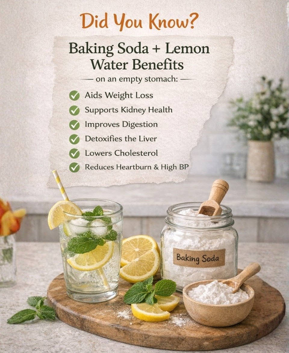 Baking Soda and Lemon Water in the Morning: A Beneficial Practice or an Unseen Hazard?