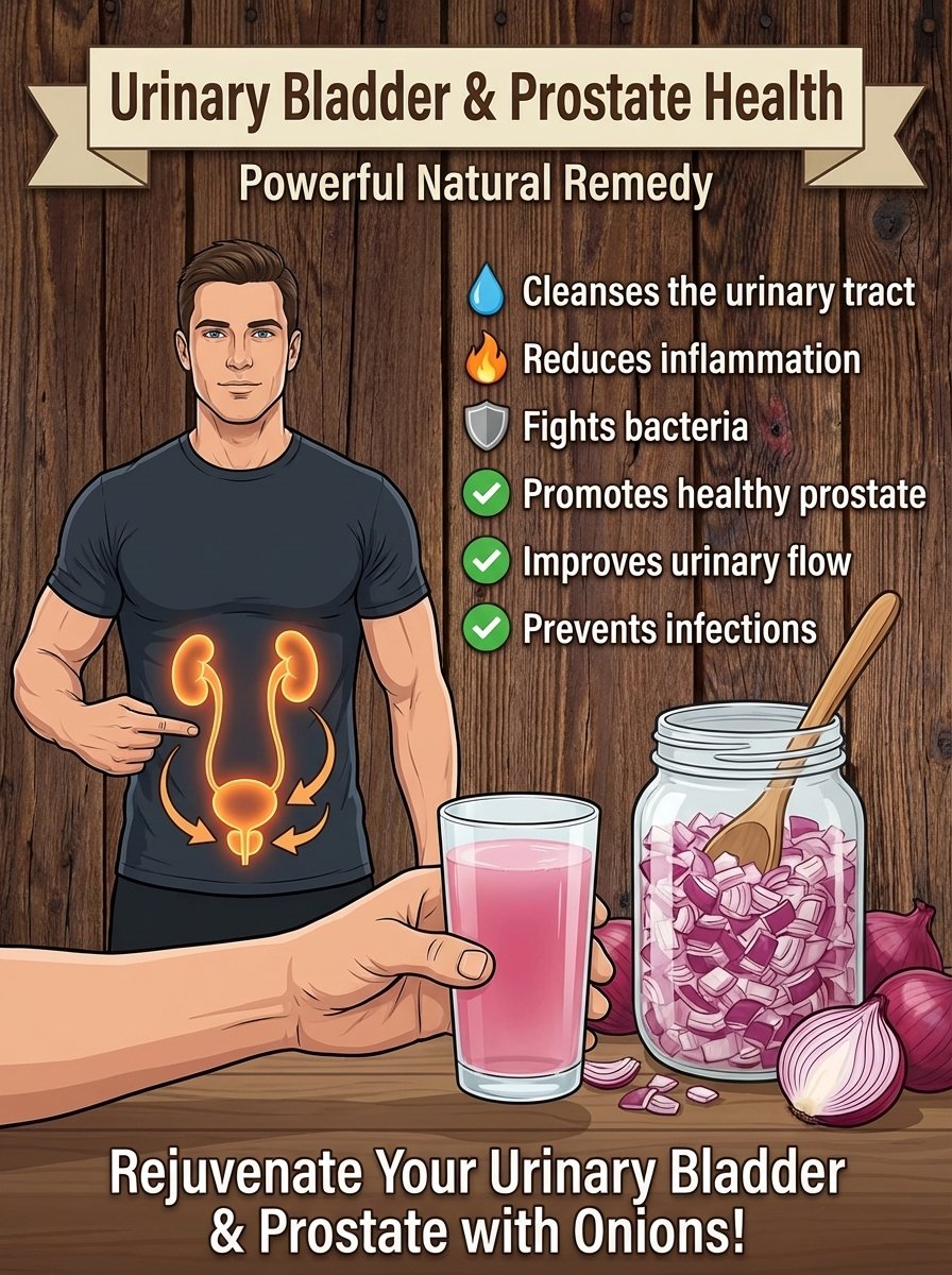 Grandma's 7-Day Secret: The Onion & Citrus Drink That Could Transform Your Bladder & Prostate Health!