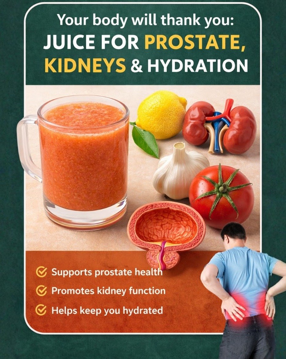 The 3-Ingredient Daily Drink That Could Secretly Transform Your Prostate & Kidney Health!