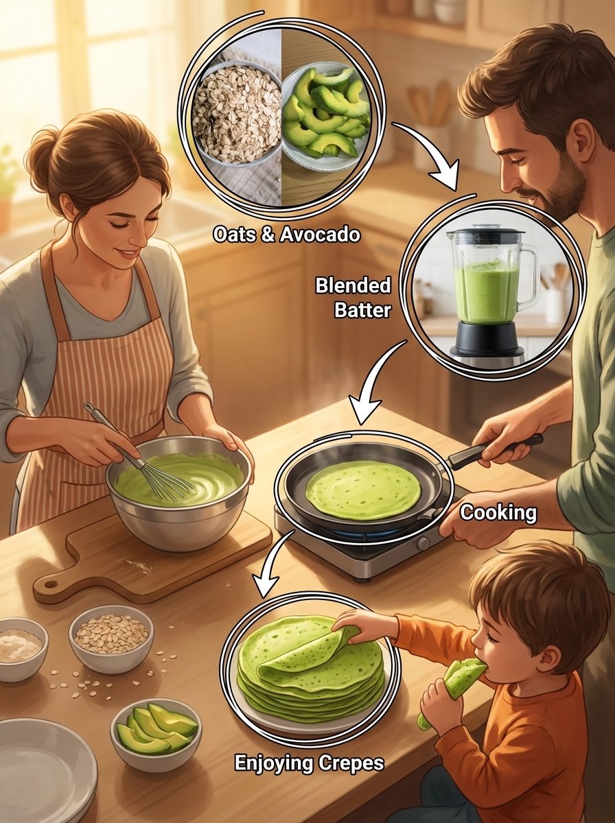 The Viral Breakfast Everyone's Talking About: Avocado-Oat Pancakes (No Flour, No Sugar, All Flavor!)