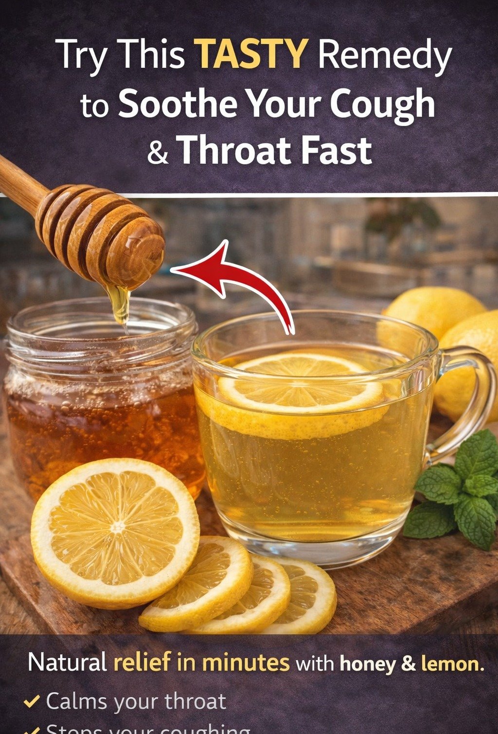 Soothe Sore Throats and Coughs with Honey and Lemon: A Natural Home Remedy