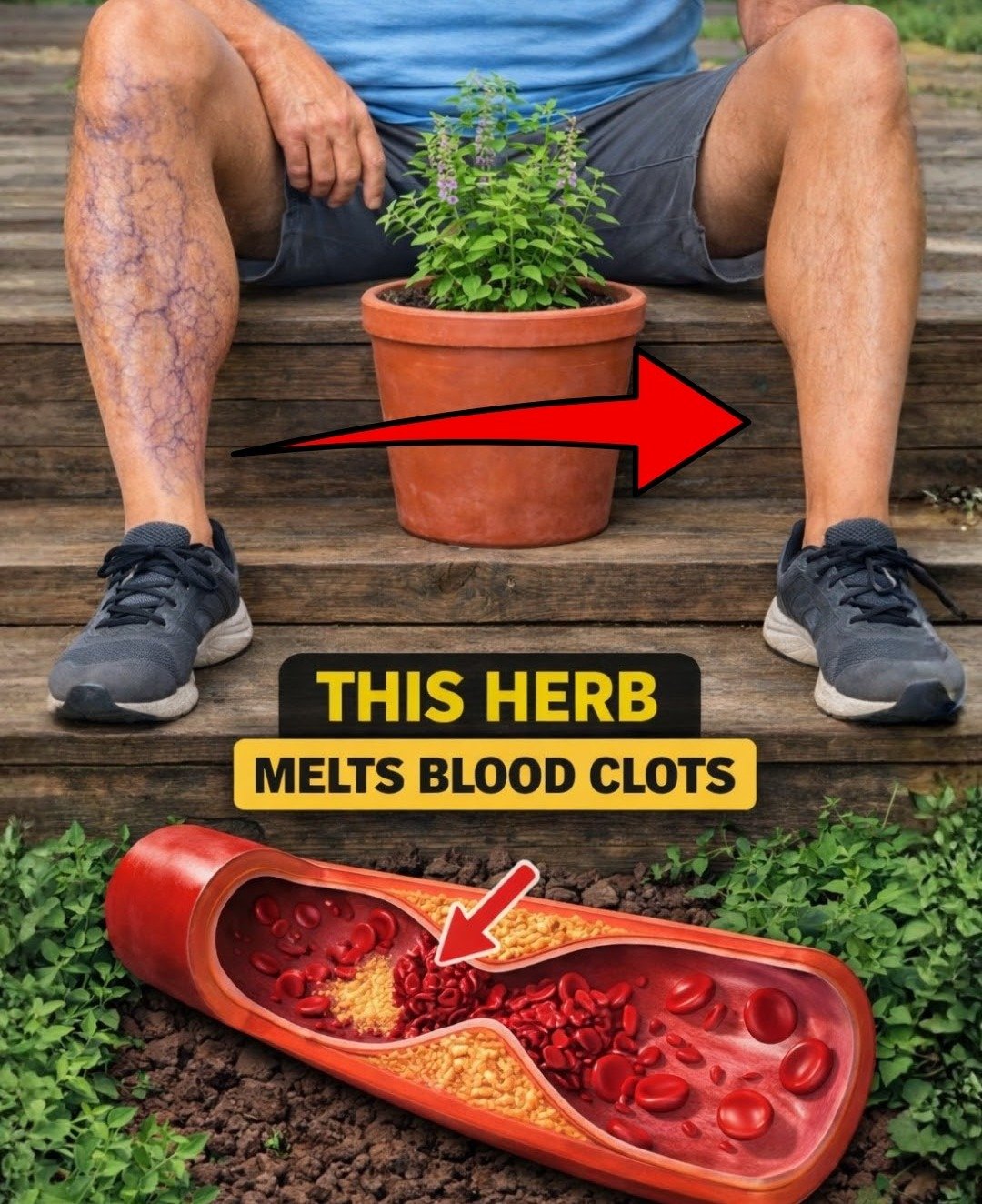 🌿 Natural Herbs That May Support Healthy Blood Circulation in the Legs
