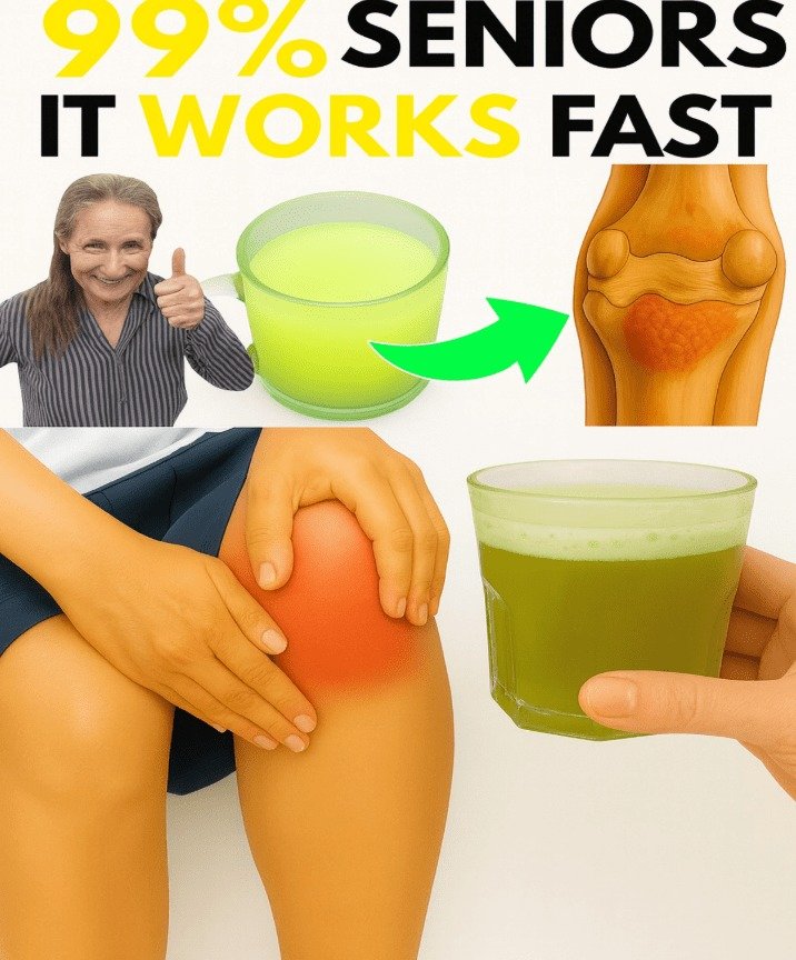 Enhancing Joint and Knee Health in Seniors: The Power of Herbal Green Drinks