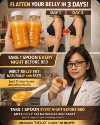 The Viral 3-Ingredient Nighttime Drink That Could Transform Your Belly in Days (Don't Miss Out!)