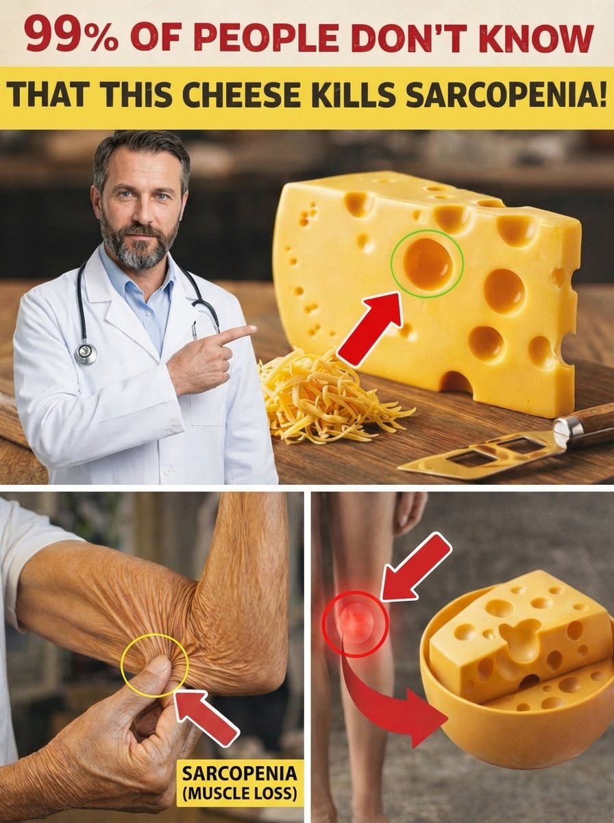 DON'T MISS OUT: These 3 'Forgotten' Cheeses Are Your Secret Weapon to Rebuild Muscle After 60!