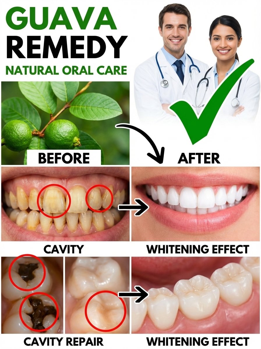 Unlock Nature's Secret: 3 Shocking Guava Leaf Hacks That Could End Your Tooth Pain For Good (Don't Miss Out!)