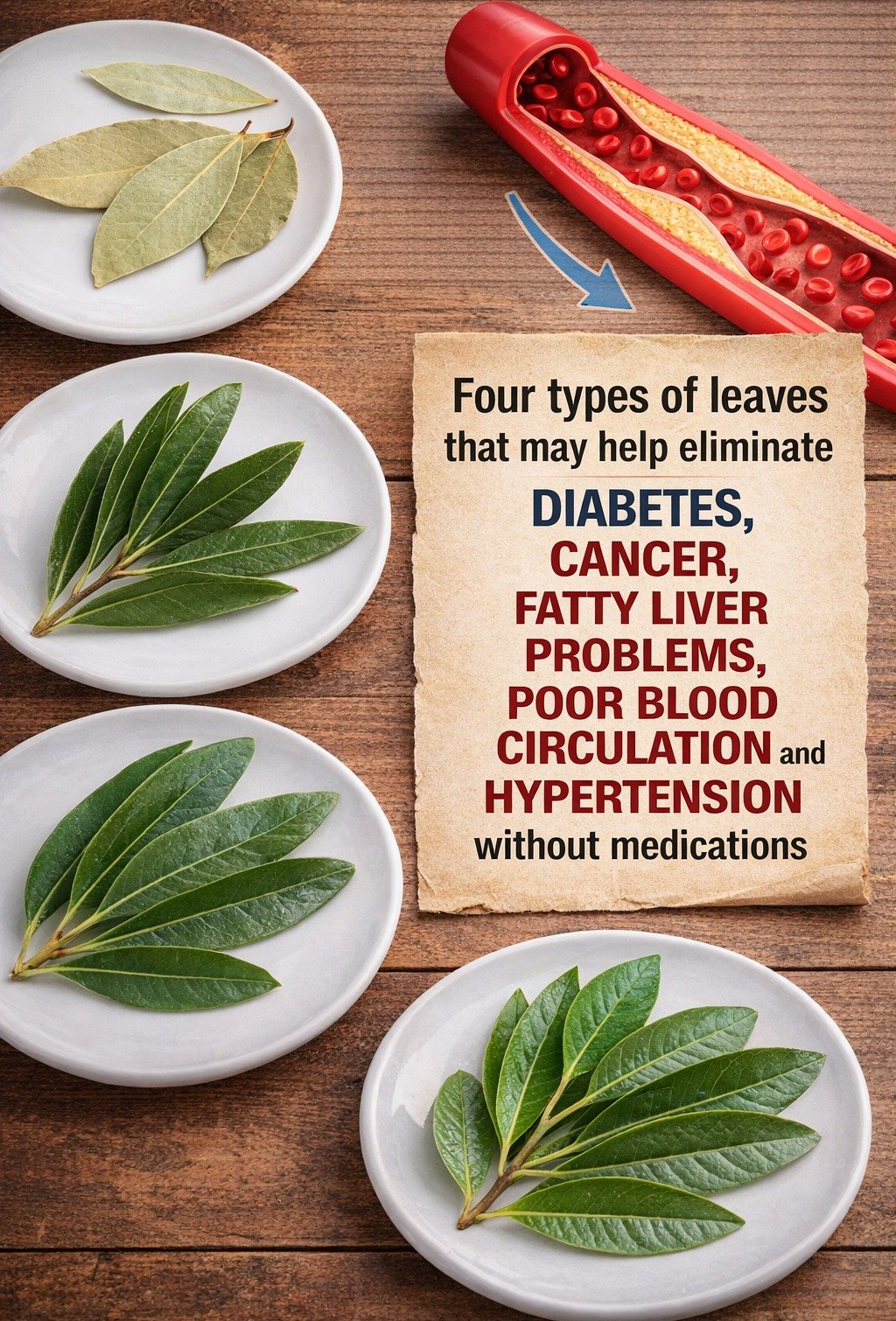 Discover Four Potent Leaves for Natural Blood Sugar, Circulation, and Liver Support