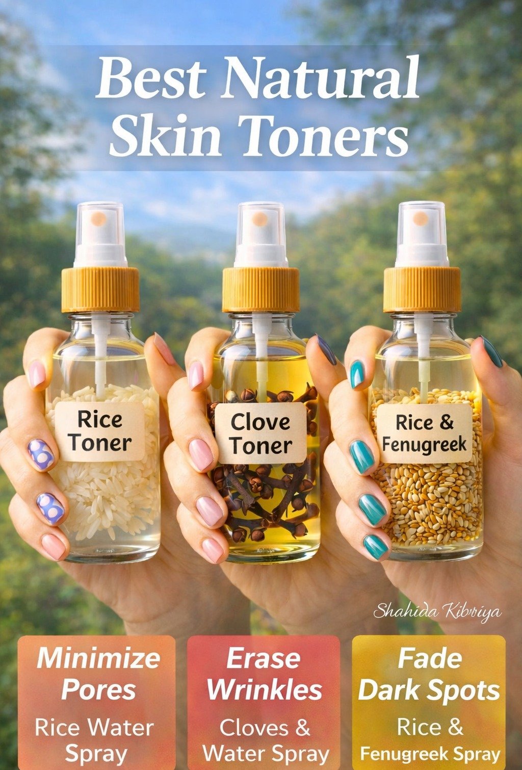 Effective Homemade Toners: Natural Recipes for Radiant, Youthful Skin