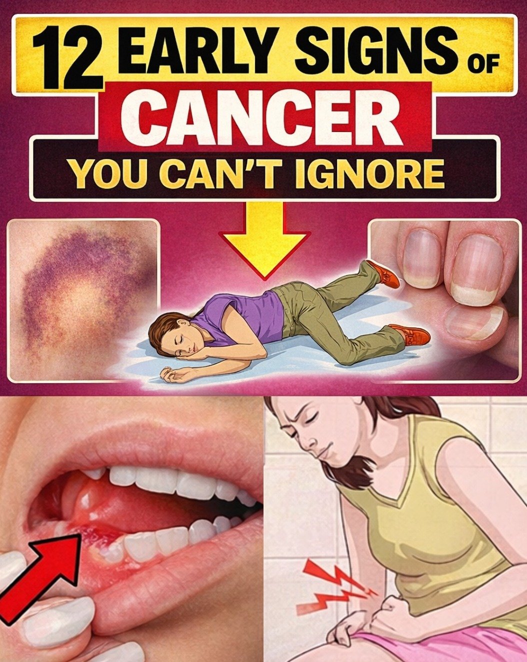 Your Body Is Sending Signals: 12 Silent Cancer Warnings You CANNOT Afford to Ignore