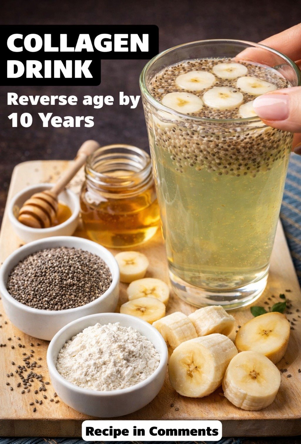 Clove & Chia Collagen Drink: A Natural Elixir for Youthful, Radiant Skin