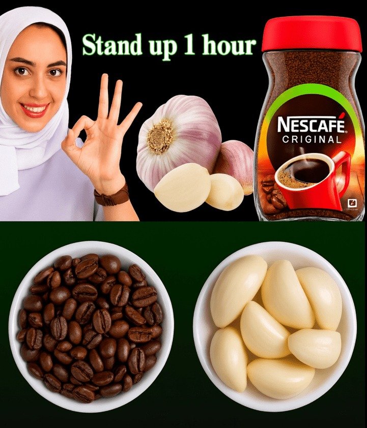 Unconventional Energy Boost: The Surprising Blend of Coffee and Garlic