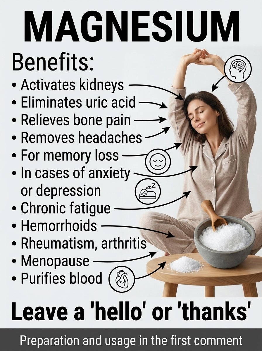 The Missing Mineral That Could Transform Your Health: 6 Reasons You Need Magnesium DAILY!