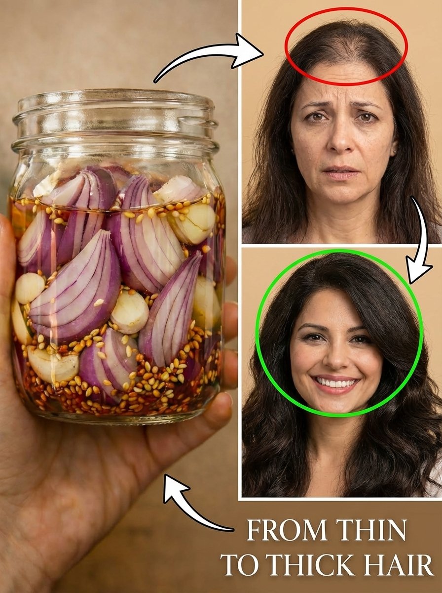 The Forgotten Secret: Grandma's 3-Ingredient Elixir That Transforms Thinning Hair Into a Full, Bouncy Mane!
