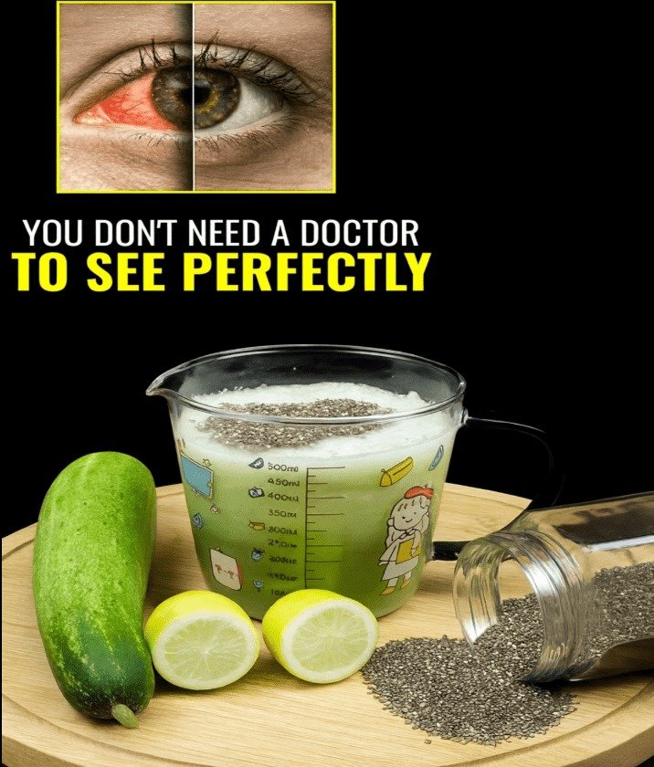 Enhance Your Vision: 7 Ways a Cucumber, Lime, and Chia Seed Drink Supports Eye Health