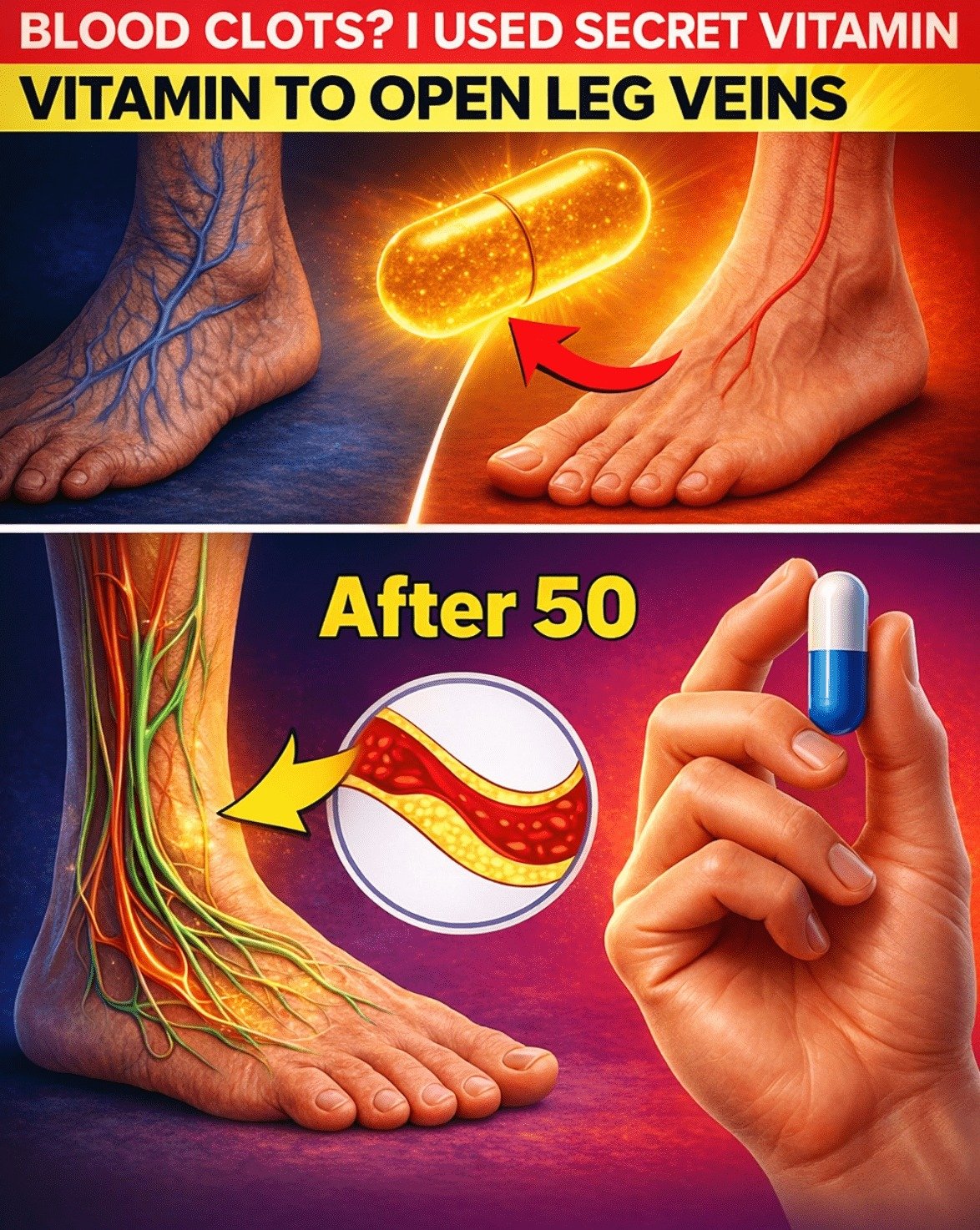 Urgent: The #1 Vitamin Seniors Are Missing to Protect Against Dangerous Leg Blood Clots (You MUST Know This!)