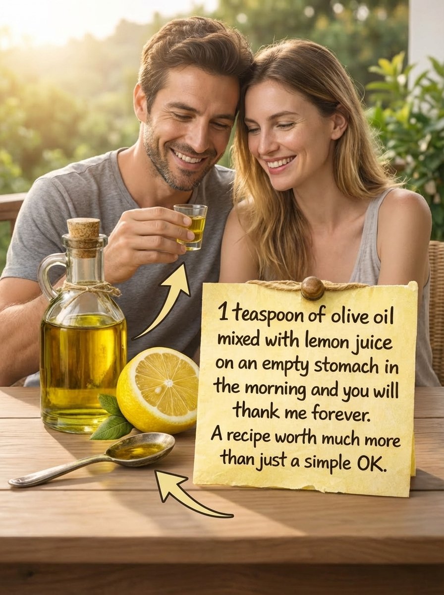Unlock Your Morning Secret: The Olive Oil & Lemon Ritual That Could Revolutionize Your Health (Don't Miss Out!)