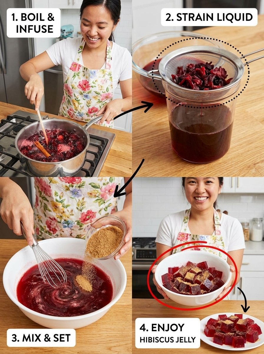 Stop Scrolling! Discover the Secret 2-in-1 Hibiscus Jelly & Tea Recipe That Will Revolutionize Your Refreshment (and Taste Buds!)