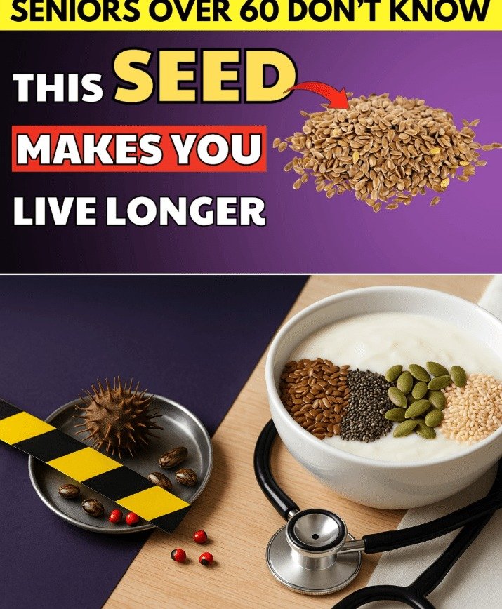 Essential Seed Guide for Seniors: 4 to Avoid and 4 to Enjoy Daily for Optimal Health