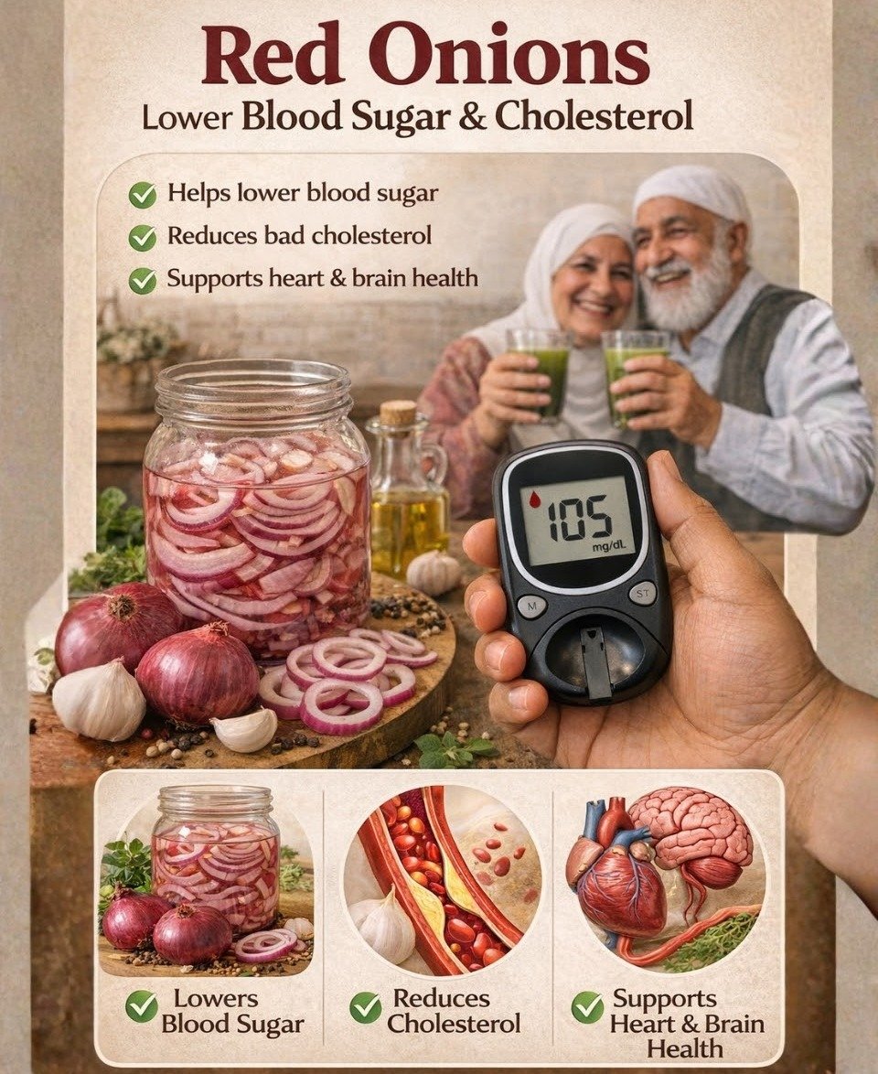 Unlocking the Health Potential of Red Onions: Support for Blood Sugar and Cholesterol
