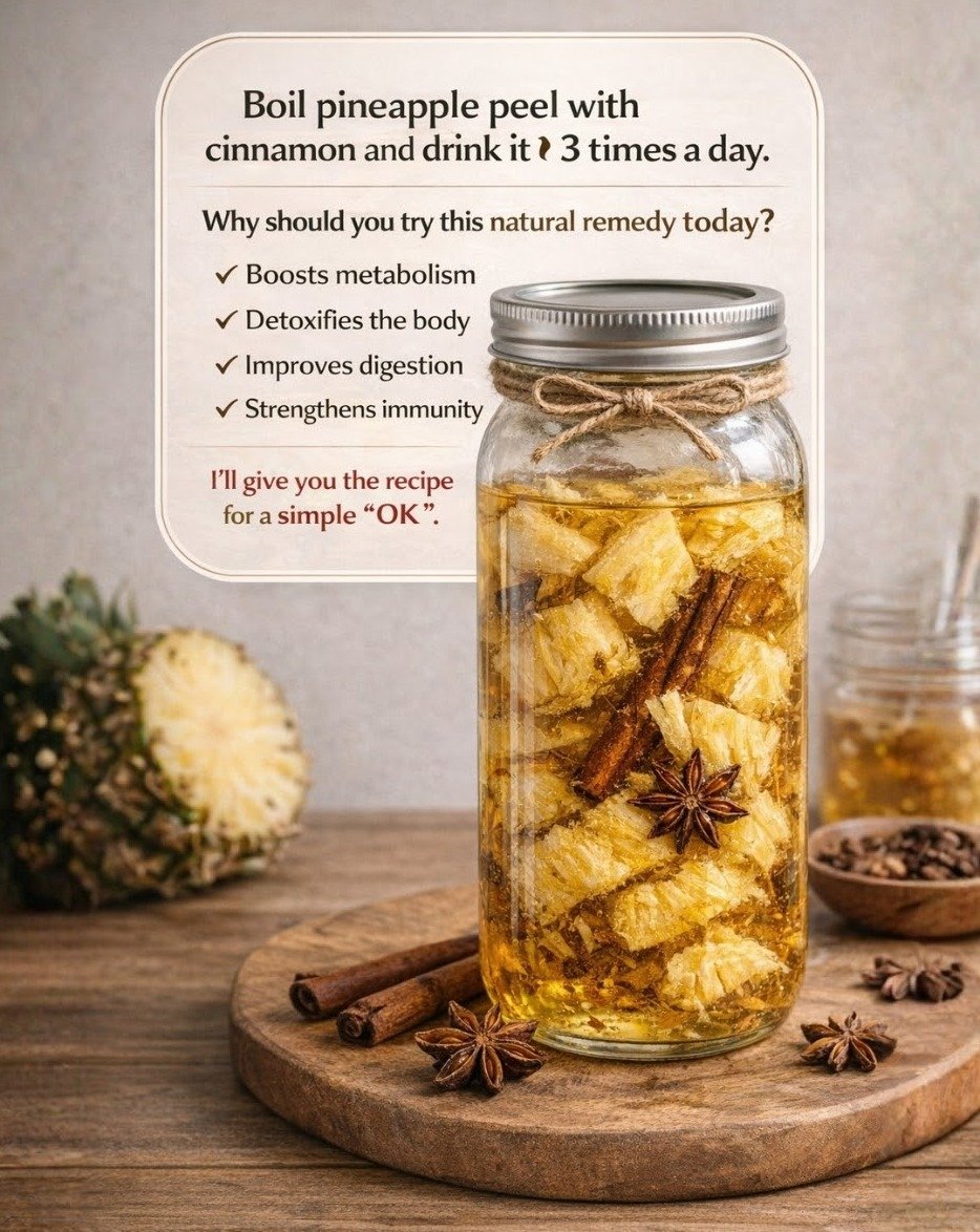 STOP Wasting Your Pineapple Peels! This Viral Clove Drink Is a Game-Changer for Your Health