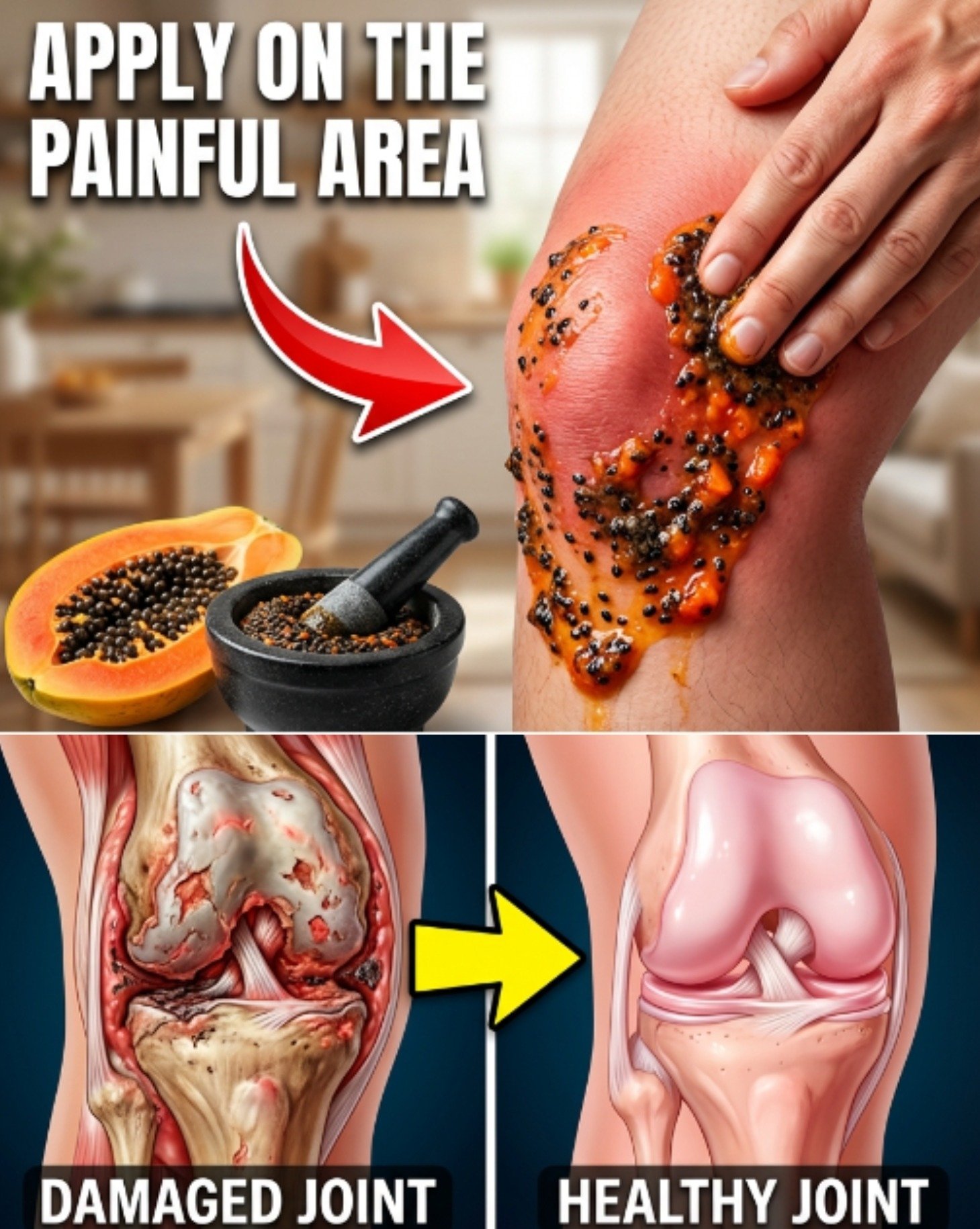 Stop Wasting Your Papaya Seeds! This Hidden Powerhouse Could Be the Secret to Effortless Joint Comfort & Mobility
