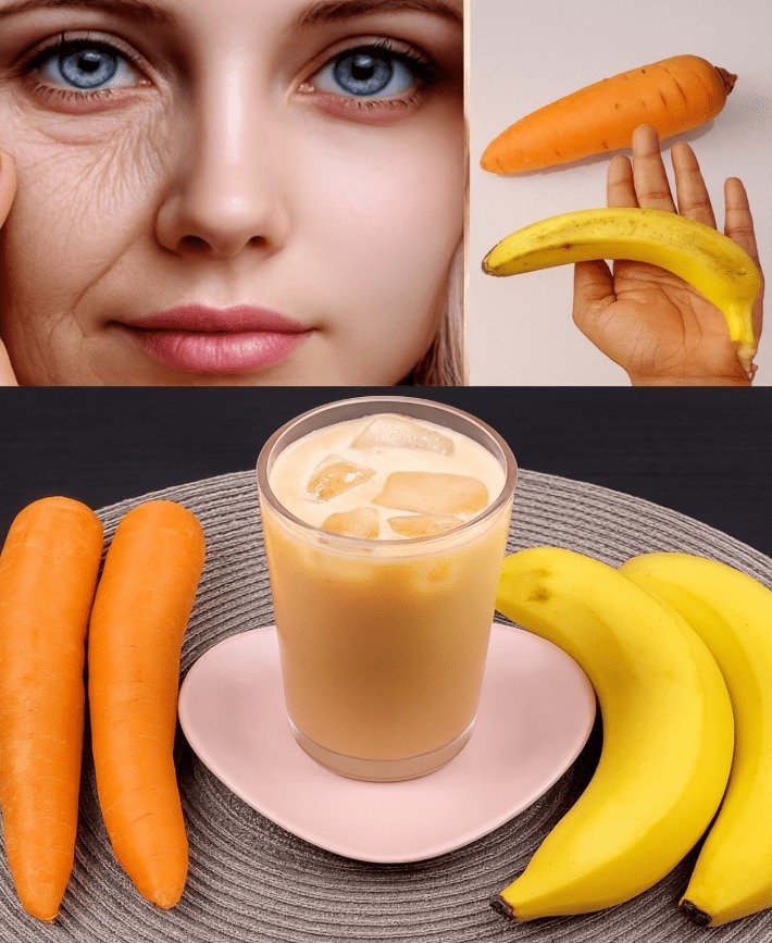 The Banana and Carrot Smoothie: Your Natural Elixir for Youthful, Radiant Skin