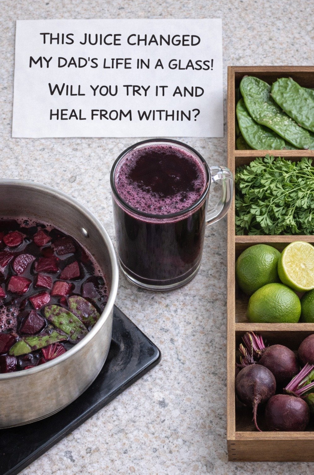 My Dad's Shocking Transformation: The 1-Glass Daily Juice That Changed Everything (And You Can Make It Too!)