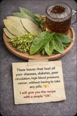 Don't Miss Out! The Ancient 3-Leaf Brew That Could Transform Your Blood Sugar, Pressure & Circulation in Just 10 Days!