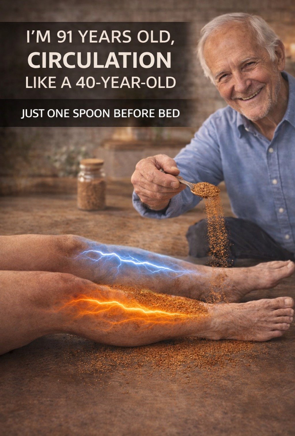 🌙 How Your Evening Meal Can Impact Your Legs: A Simple Nighttime Ritual for Enhanced Circulation