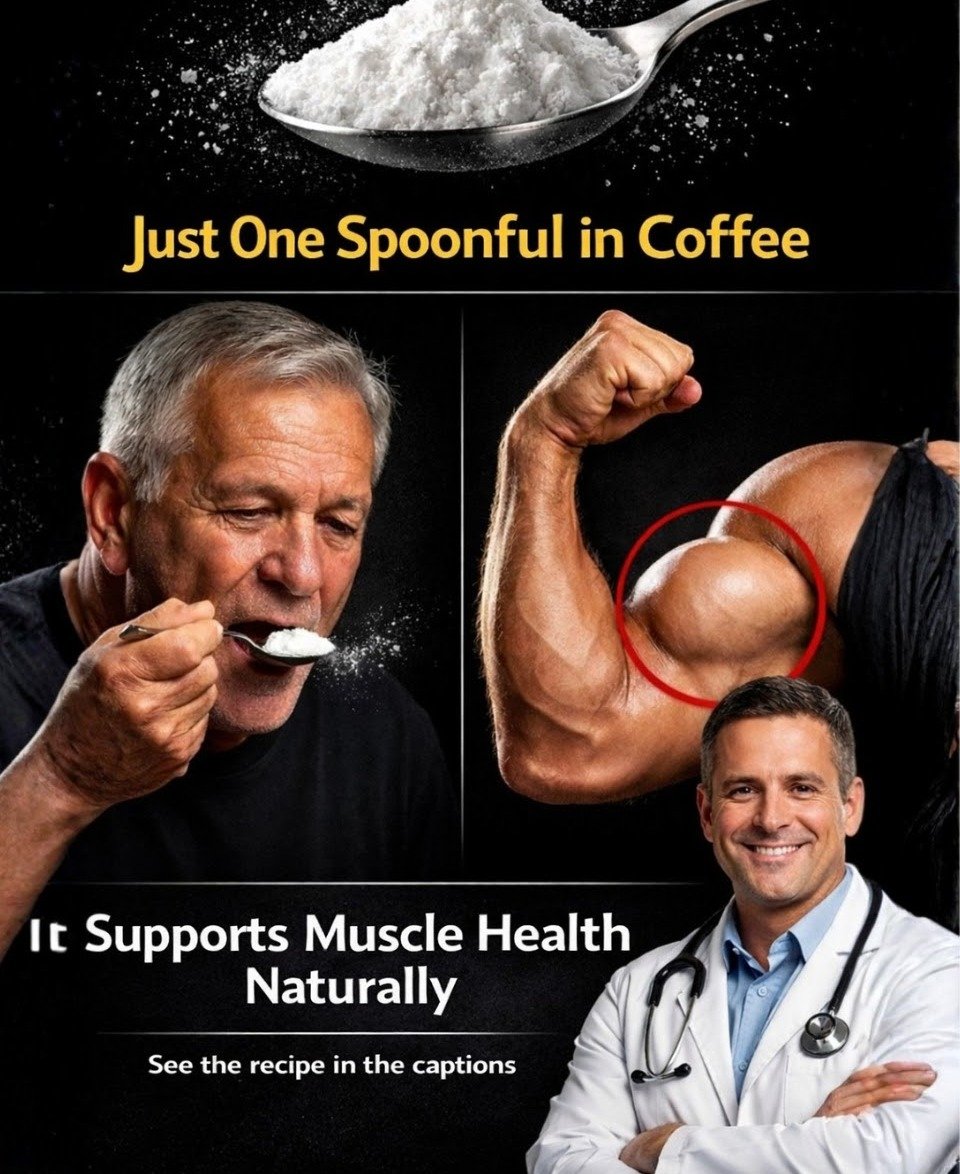 For Those Over 60: A Natural Coffee Addition to Potentially Aid Muscle Recovery