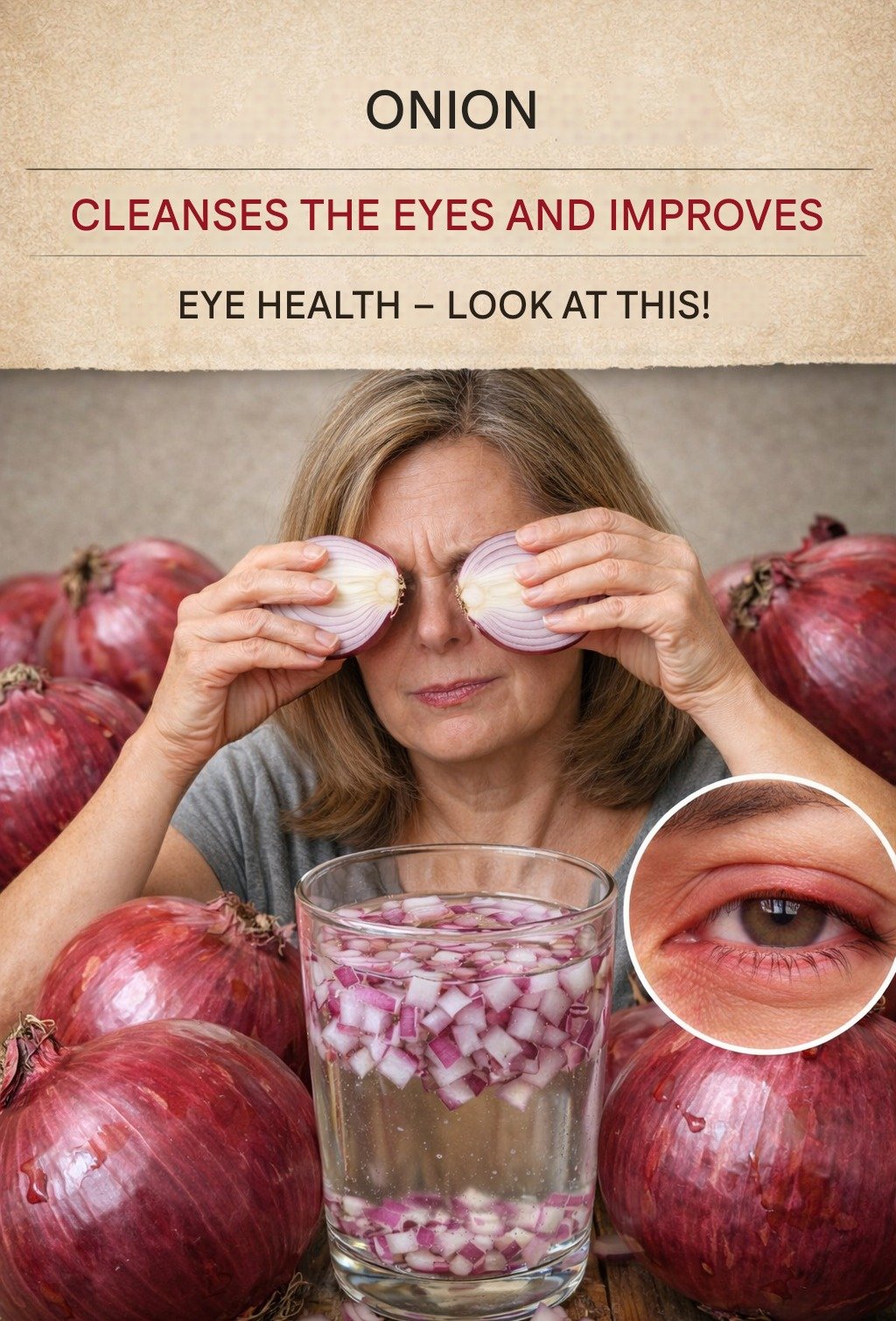 Unveiling the 5-Minute Onion Eye Remedy: A Natural Approach to Visual Wellness 👁️🧅