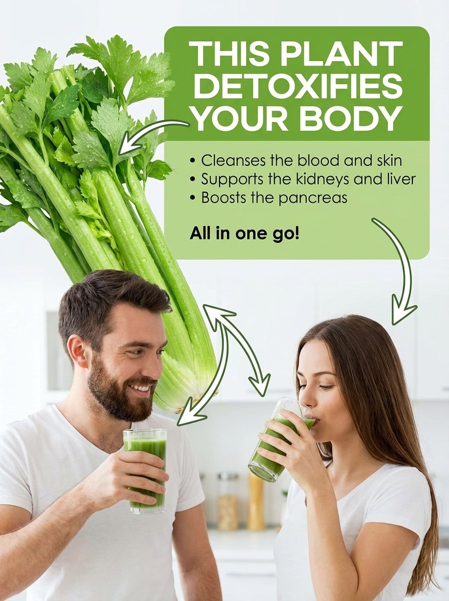 The Underrated Plant That Will Revolutionize Your Body's Detox (Are You Using Celery All Wrong?)