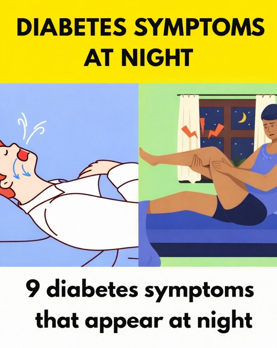 Waking Up Drenched or Thirsty? 9 Alarming Nighttime Diabetes Symptoms You Can't Afford to Ignore!
