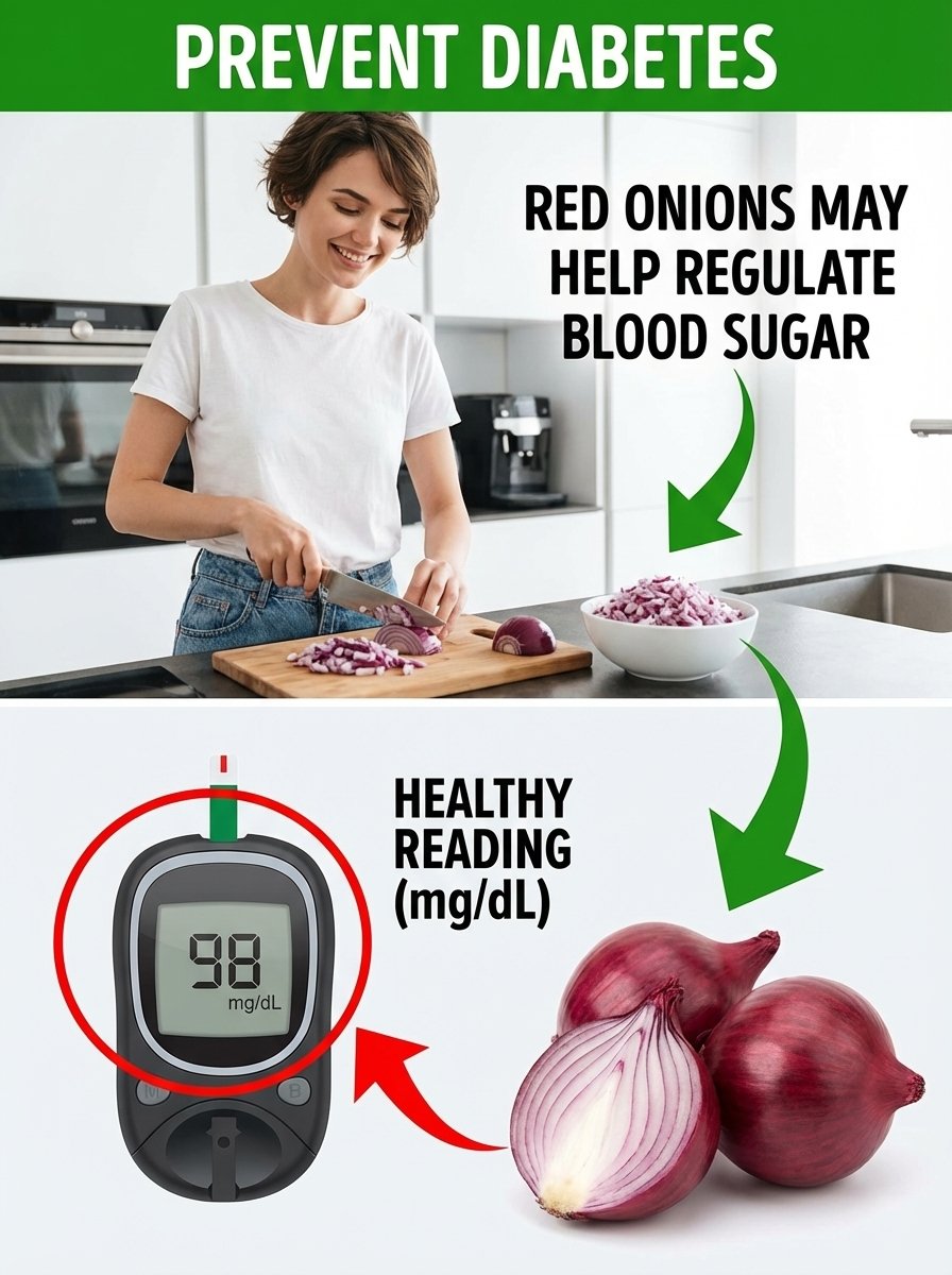The SHOCKING Kitchen Secret: Why Red Onions Could Be Your Hidden Weapon for Stable Blood Sugar (Before It's Too Late!)