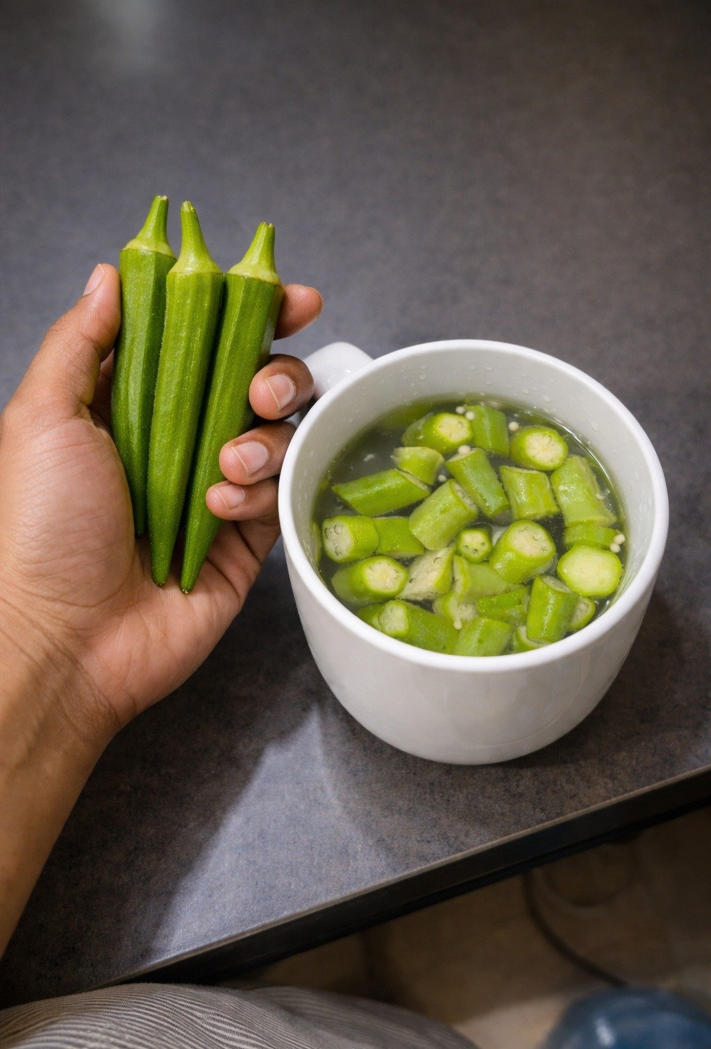 Exploring the Morning Ritual: The Benefits of Drinking Okra Water