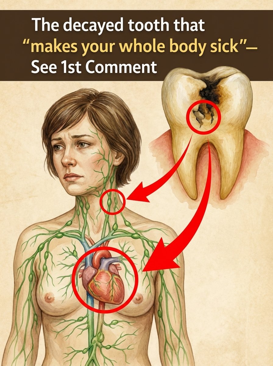 The Unseen Threat: How ONE Rotten Tooth Is Silently Wrecking Your Entire Body and Overloading Your Lymphatic System