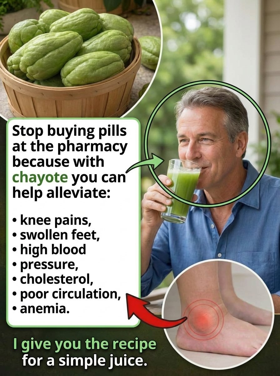 Unlock Radiant Health: This 5-Minute Chayote Juice Recipe Is the Secret to Boosting Energy & Burning Fat!