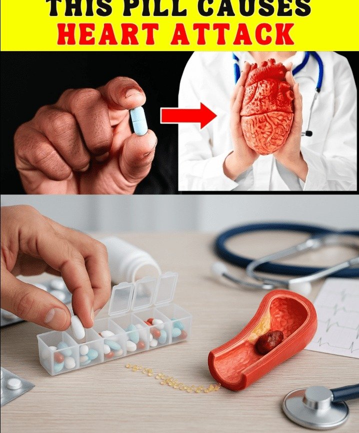 Hidden Dangers: 8 Common Medications That Could Increase Your Heart Attack Risk