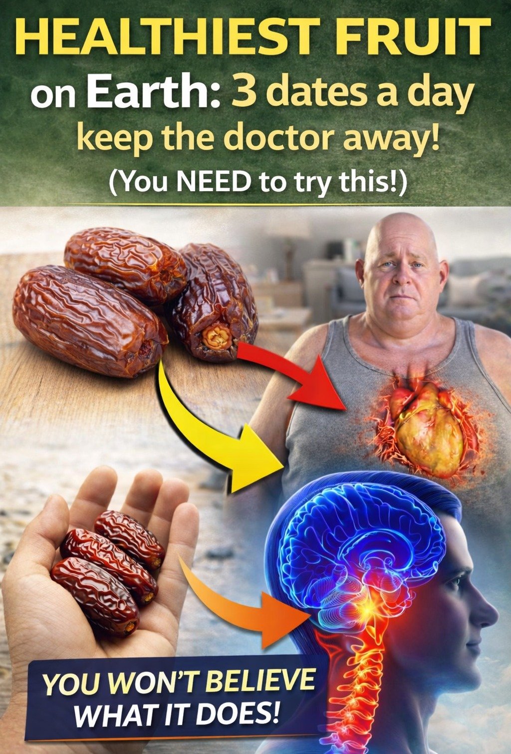 Eating Just 3 Dates Daily: A Simple Habit for Natural Health Benefits